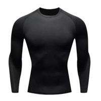 Mercado Ideas - Polera Primera Capa Comprensión Sin Costura Para Hombres