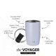 thumbnail image 2 of Vaso Simple Modern Voyager de 350 ml con tapa abatible aislante, 2 of 7