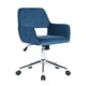 thumbnail image 1 of Silla Oficina Cromwell Terciopelo Azul, 1 of 6