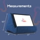 thumbnail image 2 of Soporte de almohada para tabletas Flippy True Blue para Kindle, iPad y más, 2 of 7
