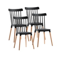 Moadchile - Pack 4 Sillas Windsor Negras