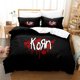 thumbnail image 1 of Korn Rock Band Bedding Set Duvet Cover Bed Set Quilt Cover Pillowcase Comforter king Queen Size Boys Adult Bedding SetBed Sheets, 1 of 5