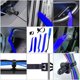 thumbnail image 4 of Kit de sujetadores GLK 800 piezas 24 tamaños nylon azul, 4 of 8