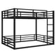 thumbnail image 3 of Metal Queen over Queen Bunk Bed for Teens and Adults,Space-Saving/Noise Reduced/No Box Spring Needed,Black, 3 of 3