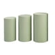 thumbnail image 2 of 3 Cubiertas Cilíndricas para Pedestal de Postre, Cubiertas Cilíndricas para Pedestal, Suministros para Fiestas, Cubiertas Suaves Y Elegantes para Pede Verde, 2 of 5