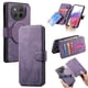 thumbnail image 1 of Funda Billetera Magnética para Honor X9C Soporte Tarjetas Desmontable Morado, 1 of 6