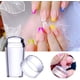 thumbnail image 2 of Kit de estampador de diseño de uñas, estampador de gelatina transparente con raspador, juego de esmaltes de estampado profesionales para decoración de uñas DIY, 2 of 7