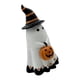 thumbnail image 1 of Figura De Resina De Casa De Campo Embrujada De Halloween, Estatua Malvada Que Sostiene Una Calabaza, 1 of 3