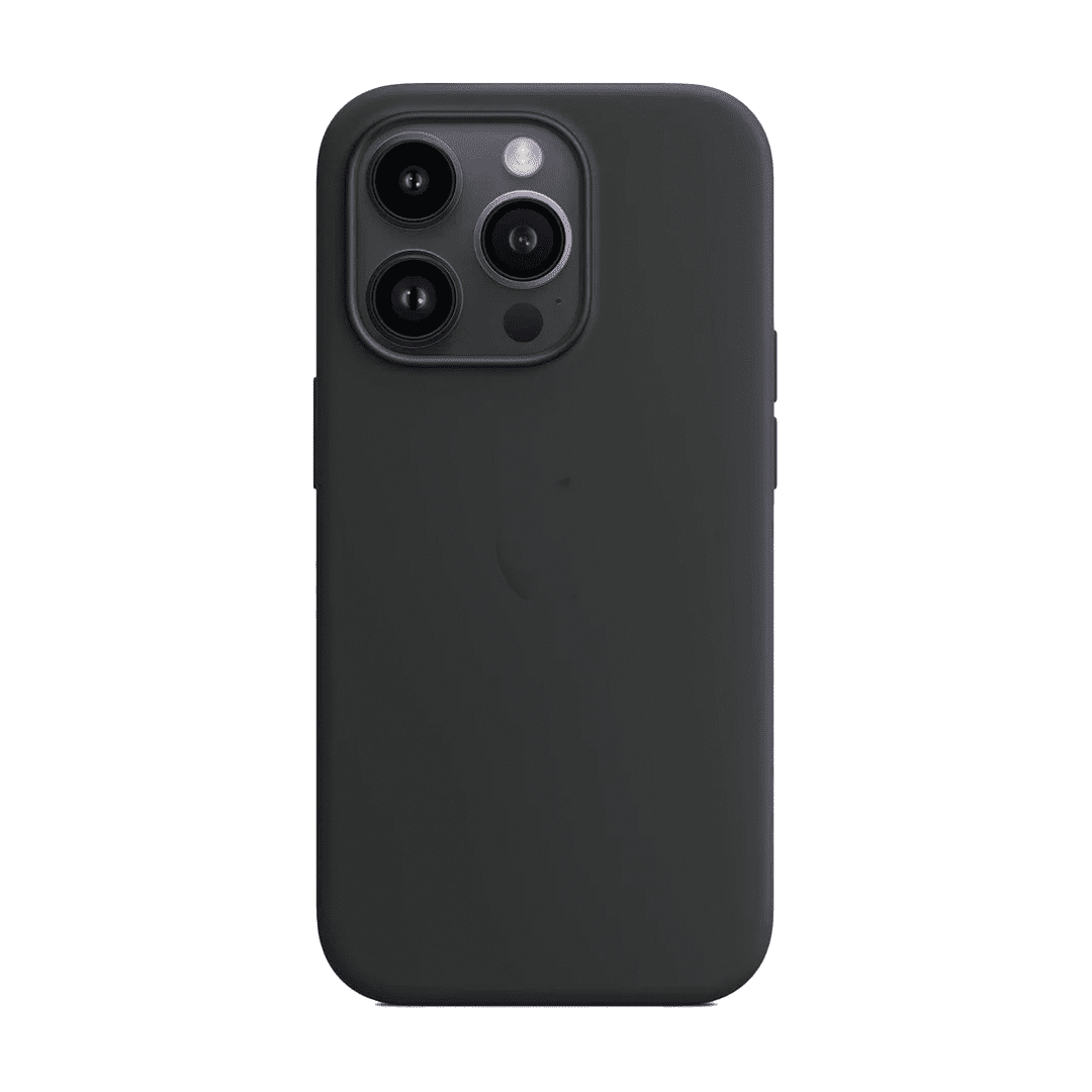 Genérico - Carcasa Silicona Iphone 14 Pro Max Negro
