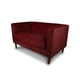 thumbnail image 4 of Sofá Sorrento 2C Tela Velvet Vivian Burdeo, 4 of 4