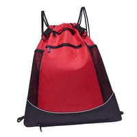 Magideal - Bolsa De Baloncesto Mochila Con Soporte De Pelota Separado Ligero Impermeable Unisex Bolsas Deportivas Grandes Para Fútbol Fútbol Voleibol Gimnasio , Rojo