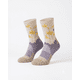 thumbnail image 1 of Calcetín Trekking Desierto Florido Lana Merino Atakama Outdoor, 1 of 3