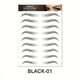 thumbnail image 3 of 1 sheet Long-Lasting 6D Hair-Like Eyebrow Tattoo Stickers - Waterproof Black and Brown Eyebrow Makeup Stickers, 3 of 3