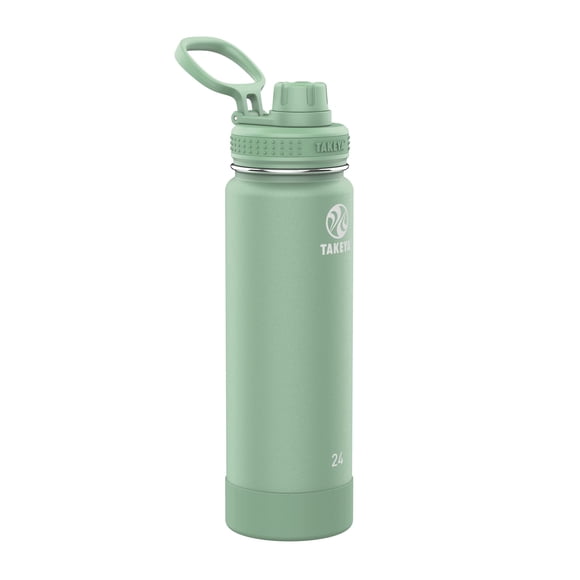 Botella de agua Takeya Actives de acero inoxidable con aislamiento al vacío, 700 ml