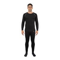 Hardwork - Conjunto Primera Capa Hw Polipropileno Hd1 Negro