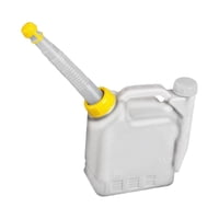 Magideal - Botella Medidora De Aceite Para Motores Portátiles De Dos Tiempos Recipiente Para Mezcla Precisa De Combustible Con Boquilla Pp Engrosado Adecuada Pa 15 Litros