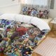 thumbnail image 1 of Whitebeard Pirates Bed Duvet Cover Funny Anime Cartoon Bedding Sets Lightweight 3 Piece Comforter Sets, 1 of 5