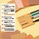 thumbnail image 5 of Notas adhesivas Mr. Pen 8 cm con brillo, 12 blocs, 600 hojas, 5 of 8