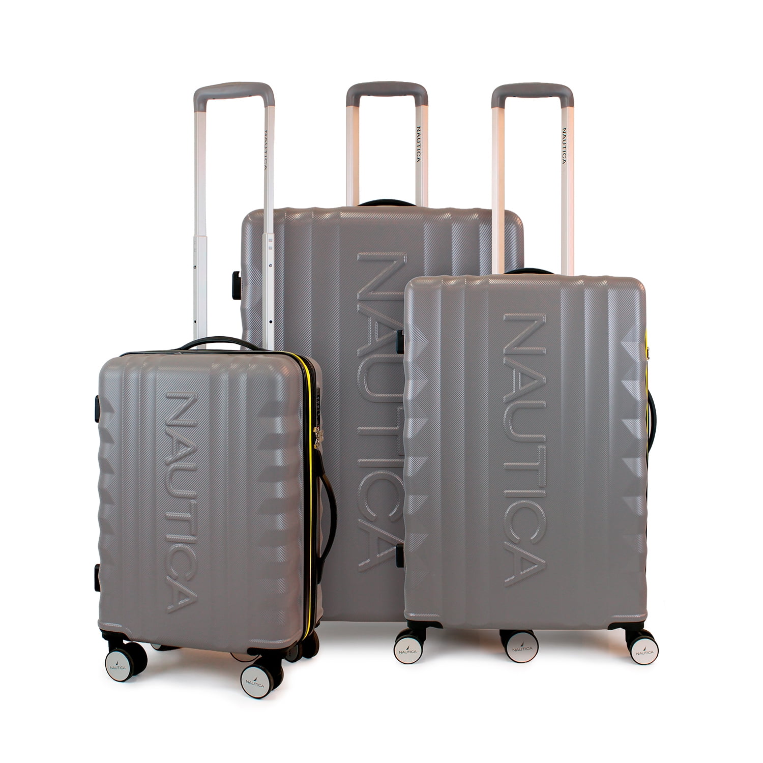 Set De 3 Maletas S+m+nautica Polonia Gris