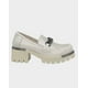 thumbnail image 3 of Mocasin para mujer con taco y cadena Beige, 3 of 4