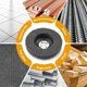 thumbnail image 3 of Amoladora angular NuoDunco de Flap Disc, 10 unidades, fibra de nailon, grano 600, 100 mm, 3 of 5