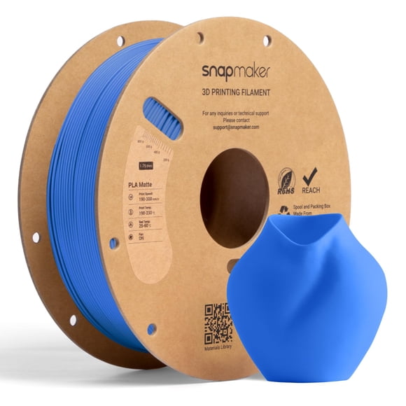 Filamento PLA Snapmaker 1 kg 1,75 mm Acabado Mate