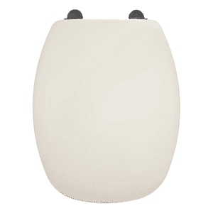 Genérico - Asiento Wc Para Mallorca Madera - Bemis 580Char Cuadrada Blanco