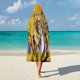 thumbnail image 5 of Santos Dorados Manta Capa con Capucha Anti-Bolitas, Manta de Lana Ártica Suave, Manta Portátil de Felpa Ligera y Lujosa, Poncho para Siesta en Casa y Oficina, 100*130cm, 5 of 6