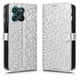 thumbnail image 5 of Funda Cartera Lunares Motorola Moto G67 Power con Tarjetero, Correa y Soporte Plata, 5 of 6