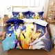 thumbnail image 1 of Kawaii Anime Strike the Blood Bedding Set Single Twin Full Size Bed Set Adult Kid Bedroom Duvet cover Sets Bed Sheets, 1 of 5