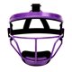 thumbnail image 2 of Mascarilla facial de softball Dinictis Lightweight Purple para niños, 2 of 7