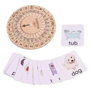 Magideal - Juguete De Aprendizaje Del Alfabeto Montessori, Juego De Reconocimiento Del Alfabeto, Desarrollo Con Tarjetas De Ortografía Para Niños, Regalos De