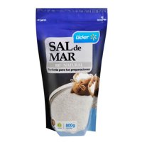 Sal De Mar 100% Natural 800 G Lider
