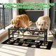 thumbnail image 3 of Soporte para comederos de perros SHAINFUN de 4 tazones, altura ajustable, 3 of 7