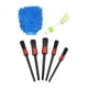 thumbnail image 2 of 7 Piezas Car Detailing Brush Kit De Limpieza Interior Accesorios Guantes Azules, 2 of 5