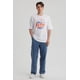 thumbnail image 2 of Jeans Hombre Recto Moda Azul, 2 of 8