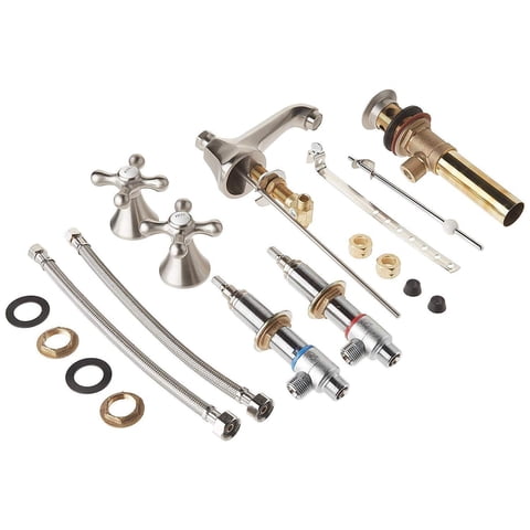 Grifo Kingston Brass Ks4478Ax 8 De Níquel Cepillado Generalizado