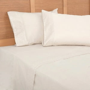 Mashini - Sabana Broderie Geo King Crudo