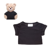 Build A Bear - Polera Negra Cuello V Build-A-Bear