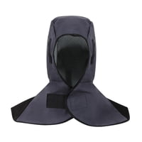 Magideal - Capucha De Soldadura Máscara Protectora Protección De La Cabeza Tapa De Soldadura Transpirable Resistente Al Calor Tapa De Soldadura Retardante De Lla Gris