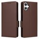 thumbnail image 3 of Funda Cartera para Samsung Galaxy A06 Tapa Flip con Ranuras y Soporte Marrón, 3 of 5