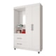 thumbnail image 1 of Closet 2 Puertas Lucca Blanco, 1 of 3