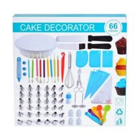 Click Ventas - Set 66 Piezas Reposteria Plato Giratorio Kit Pastelería