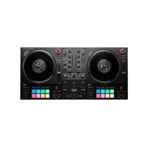 Consola DJ Hercules Inpulse T7 Profesional con Vinilo Real 7