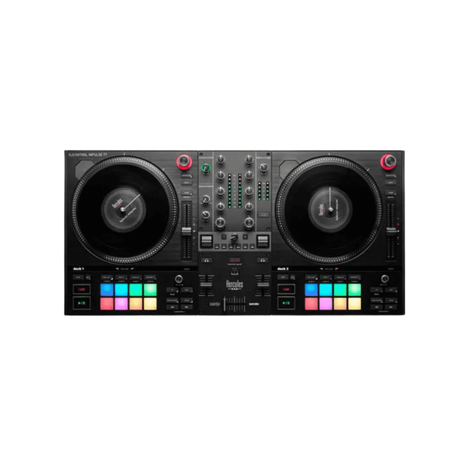 Hercules Dj - Consola Dj Hercules Inpulse T7 Profesional Con Vinilo Real 7