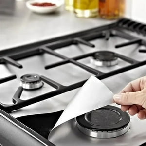Genérico - Papel Protector De Aluminio Para Quemadores De Cocina.