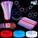 thumbnail image 1 of Glow Sticks JOYIN para el 4 de julio, 100 unidades con conectores, rojo, blanco y azul, 1 of 7