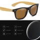 thumbnail image 3 of Gafas de sol retro con diseño de uñas de arroz, gafas de sol de tendencia de moda europea y americana, hechas de PC y madera., 3 of 5
