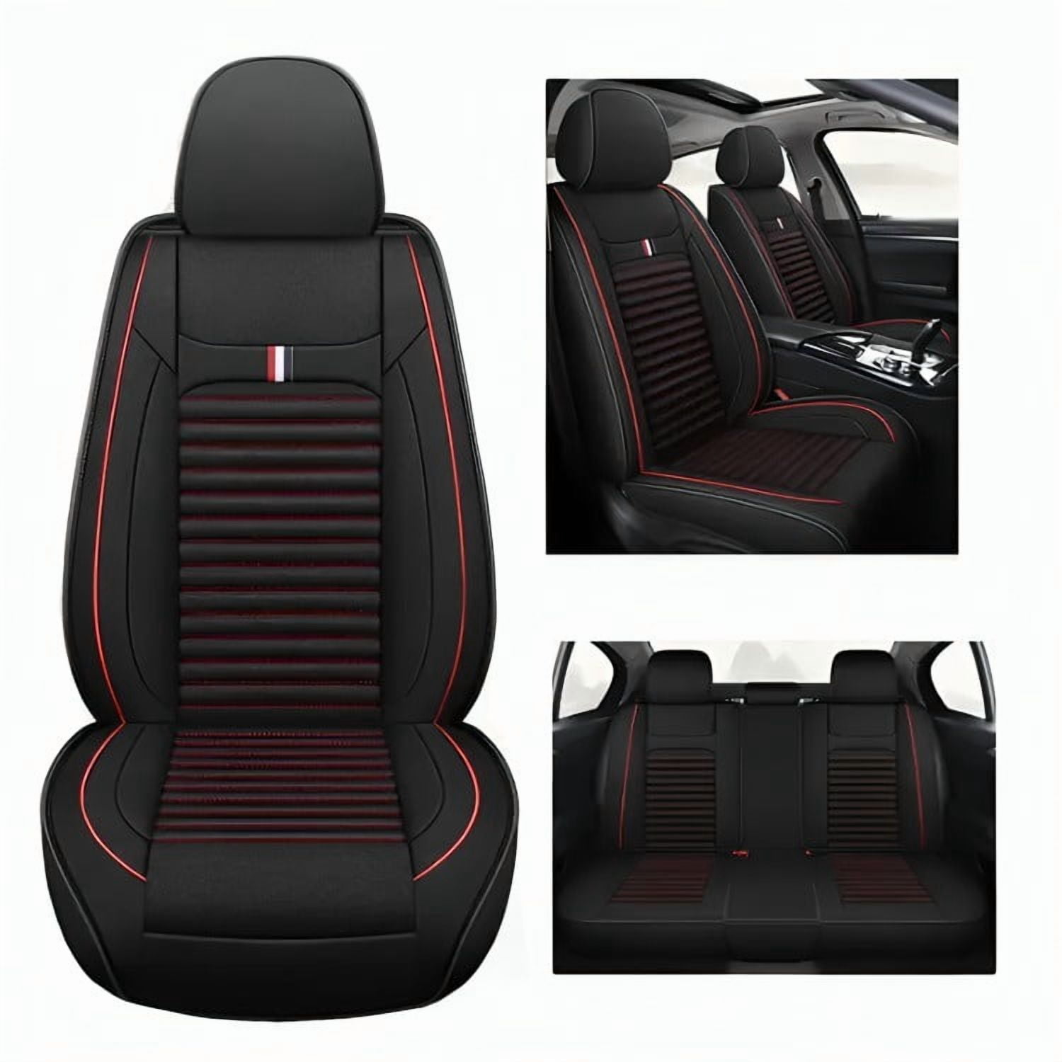 Genérico - Set 5 Funda Cubre Asiento Universal Tela Forro Asiento