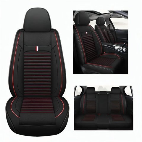 Genérico - Set 5 Funda Cubre Asiento Universal Tela Forro Asiento